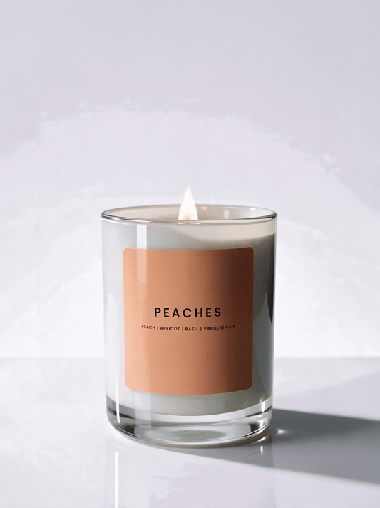 PEACHES CANDLE JAR - Minimal & Mine
