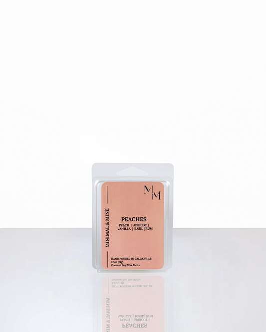 PEACHES WAX MELT - Minimal & Mine