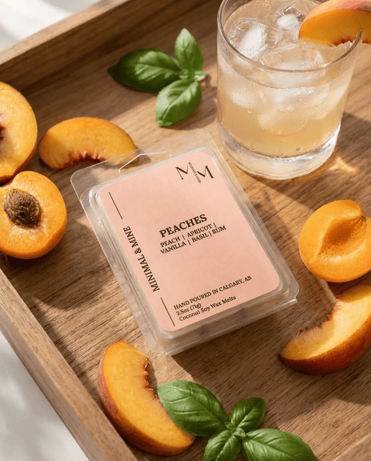 PEACHES WAX MELT - Minimal & Mine