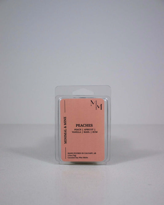PEACHES - WAX TART - Minimal & Mine