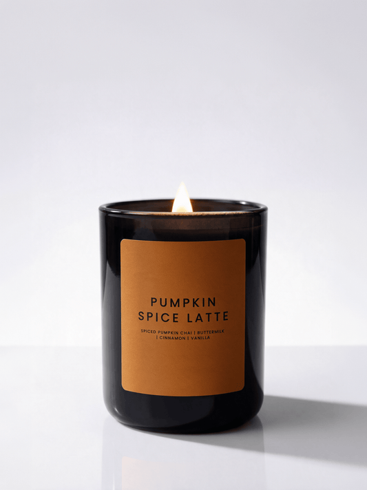 PUMPKIN SPICE LATTE CANDLE JAR - Minimal & Mine