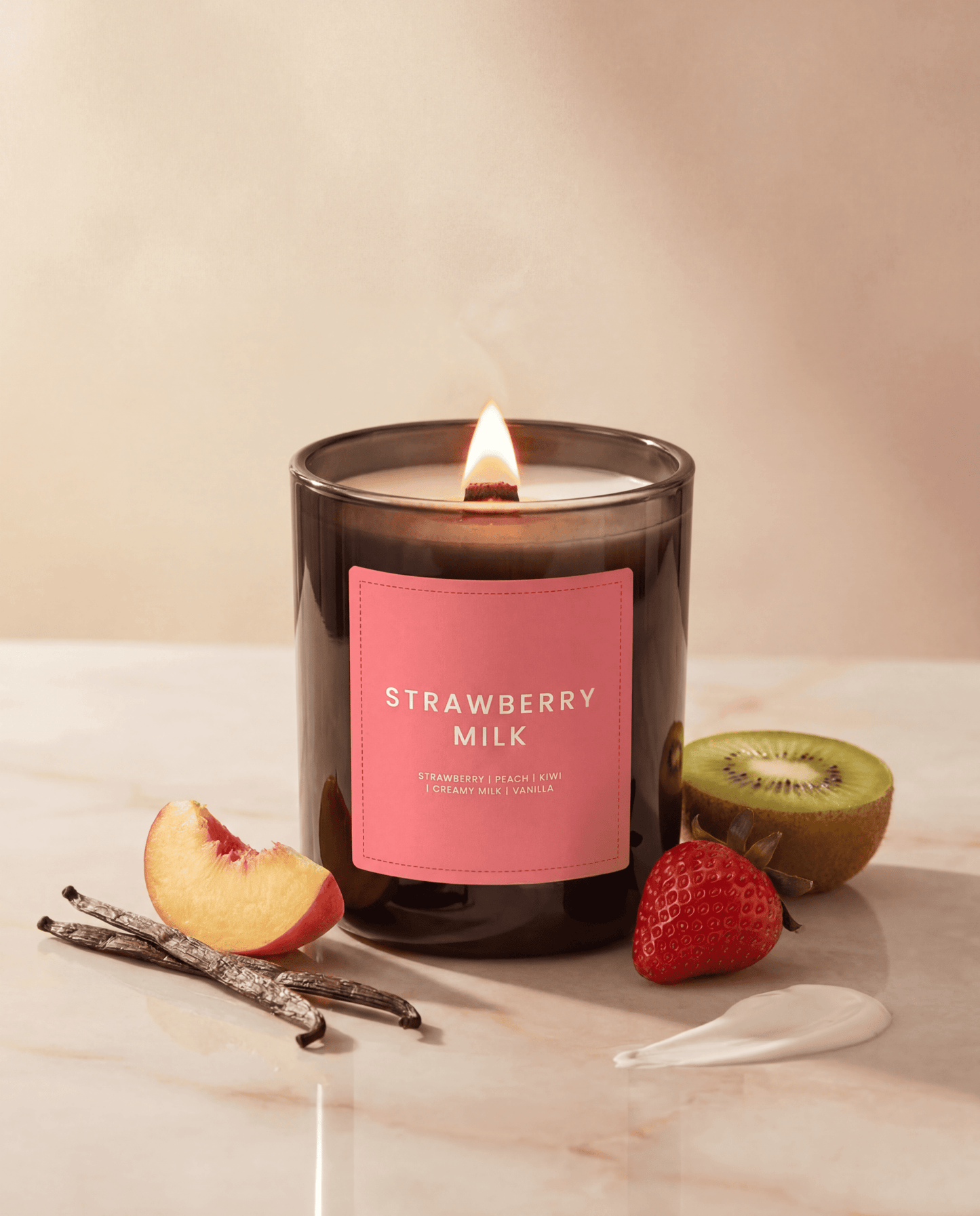 Strawberry Milk Jar - Minimal & Mine