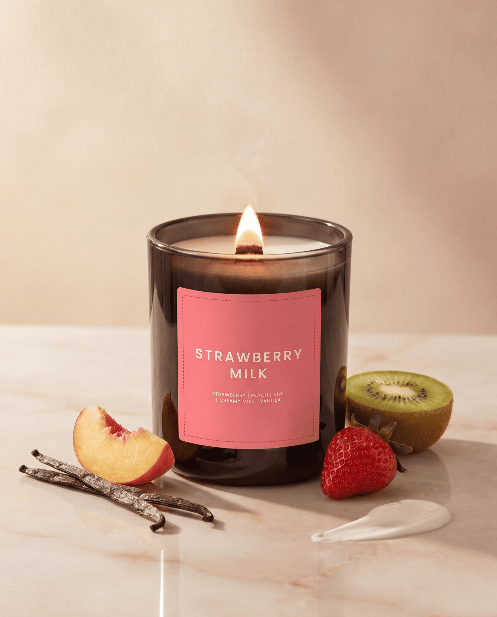 Strawberry Milk Jar - Minimal & Mine