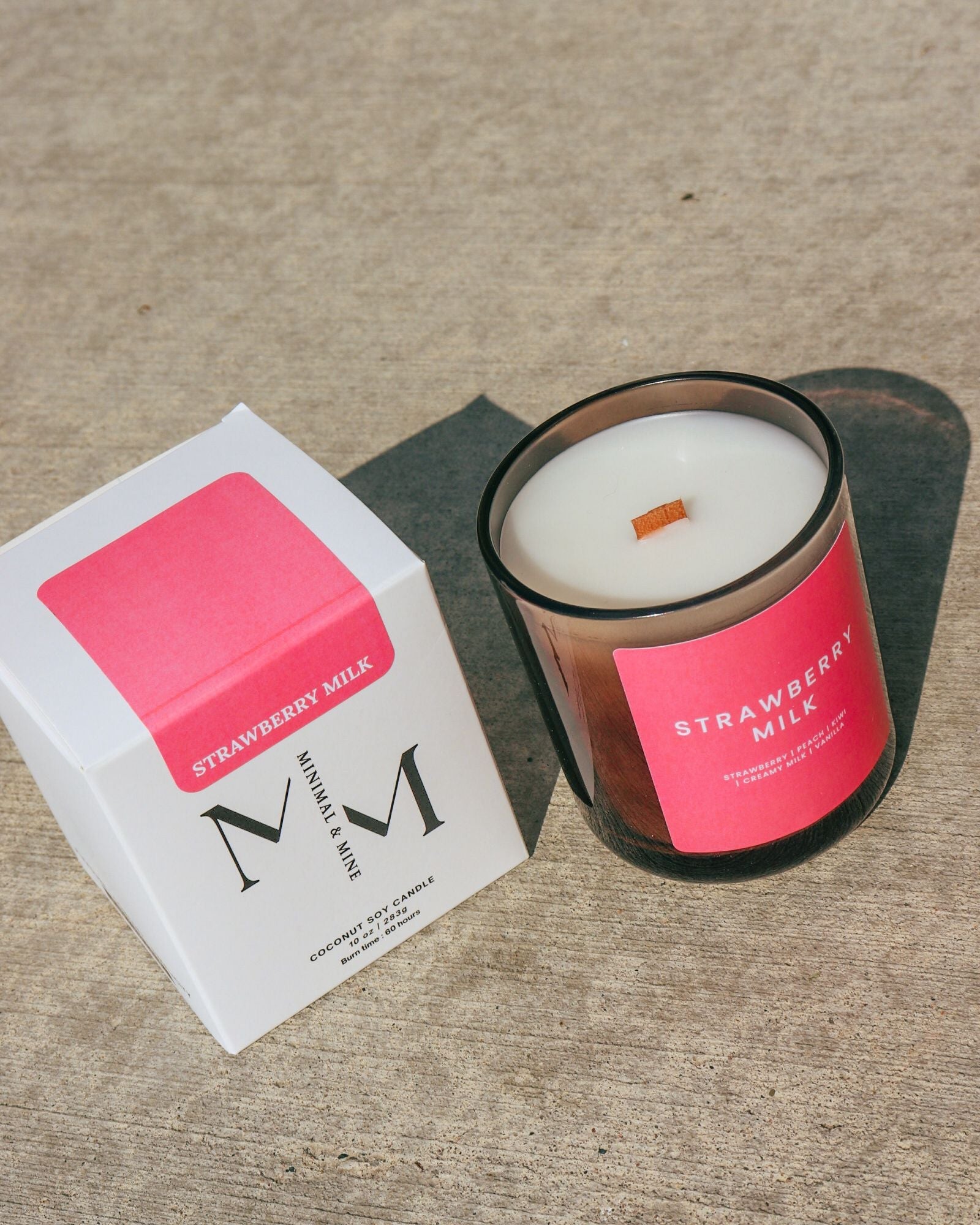 Strawberry Milk Jar - Minimal & Mine