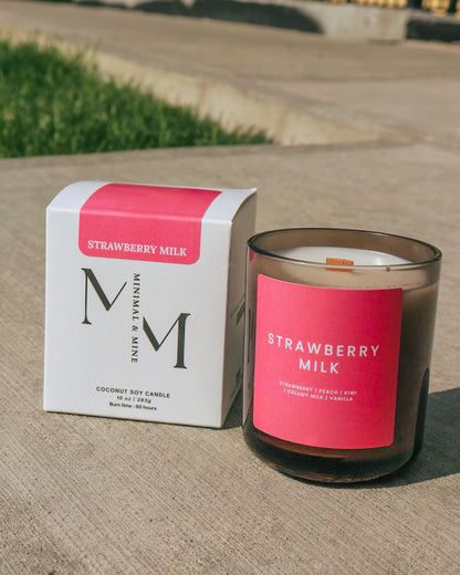 Strawberry Milk Jar - Minimal & Mine