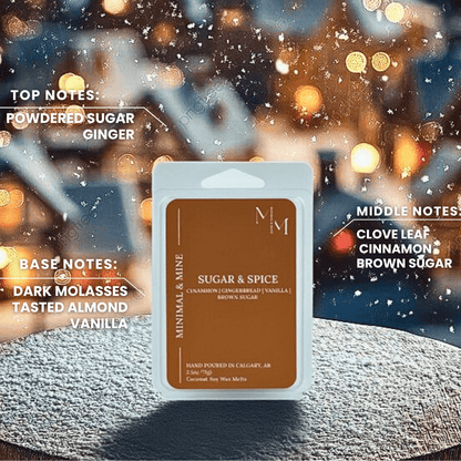 SUGAR & SPICE WAX MELT - Minimal & Mine