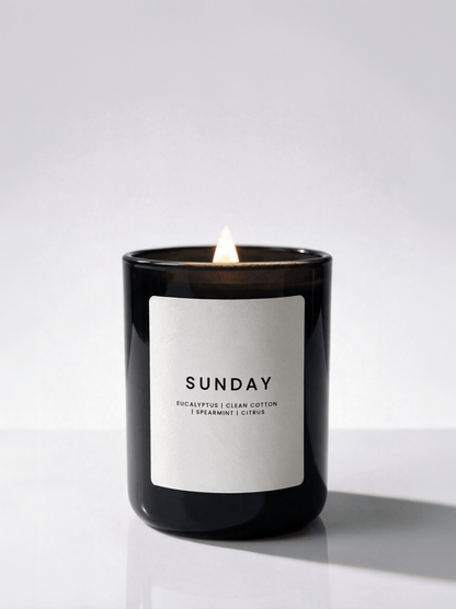 SUNDAY CANDLE JAR - Minimal & Mine