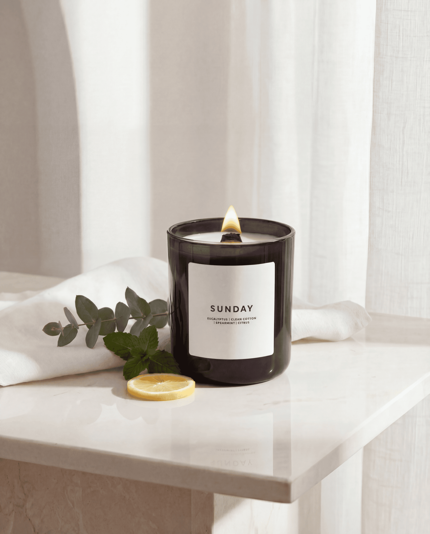SUNDAY CANDLE JAR - Minimal & Mine