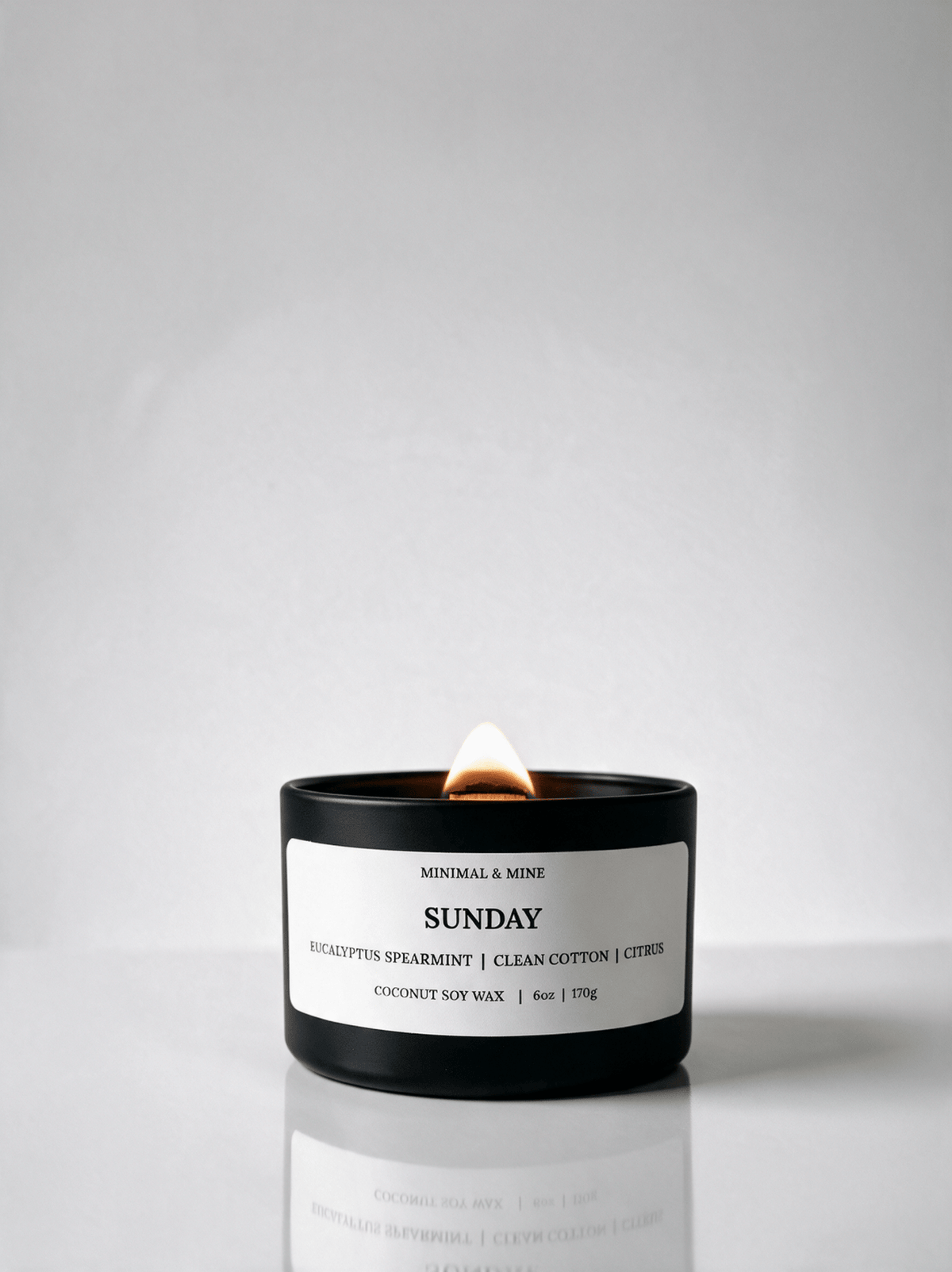 SUNDAY CANDLE TIN - Minimal & Mine