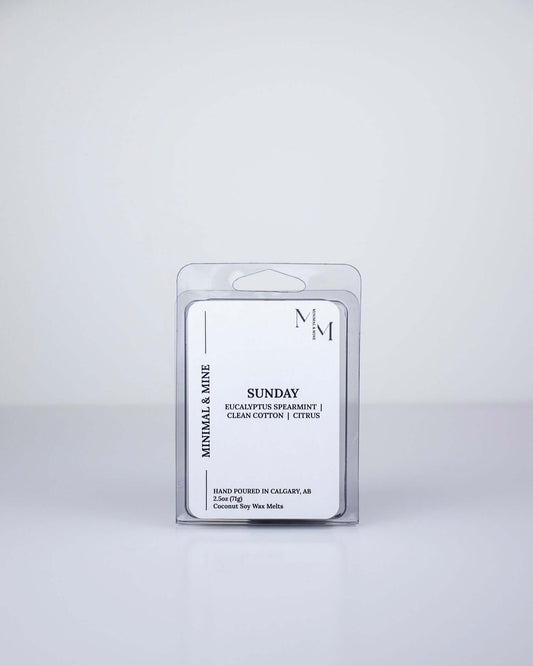 SUNDAY - WAX TART - Minimal & Mine