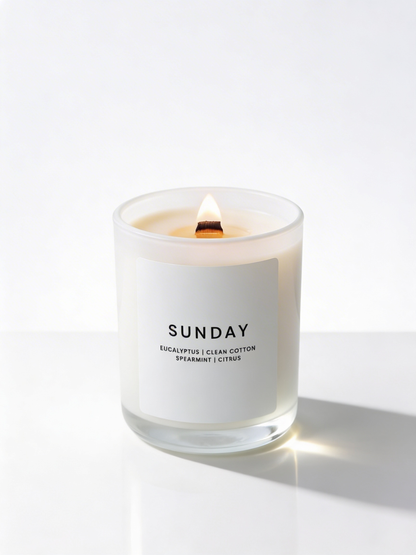 SUNDAY CANDLE JAR