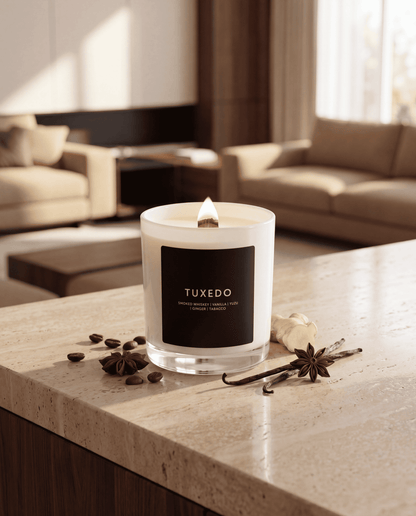TUXEDO CANDLE JAR - Minimal & Mine