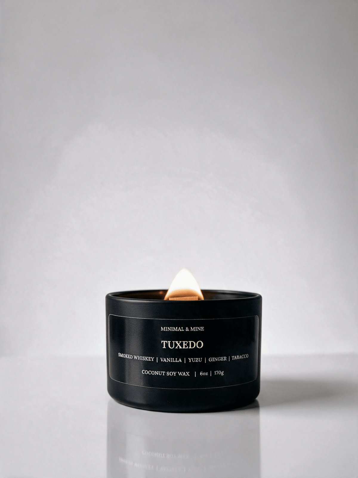 TUXEDO CANDLE TIN - Minimal & Mine