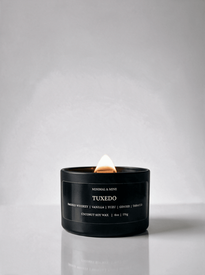 TUXEDO CANDLE TIN - Minimal & Mine