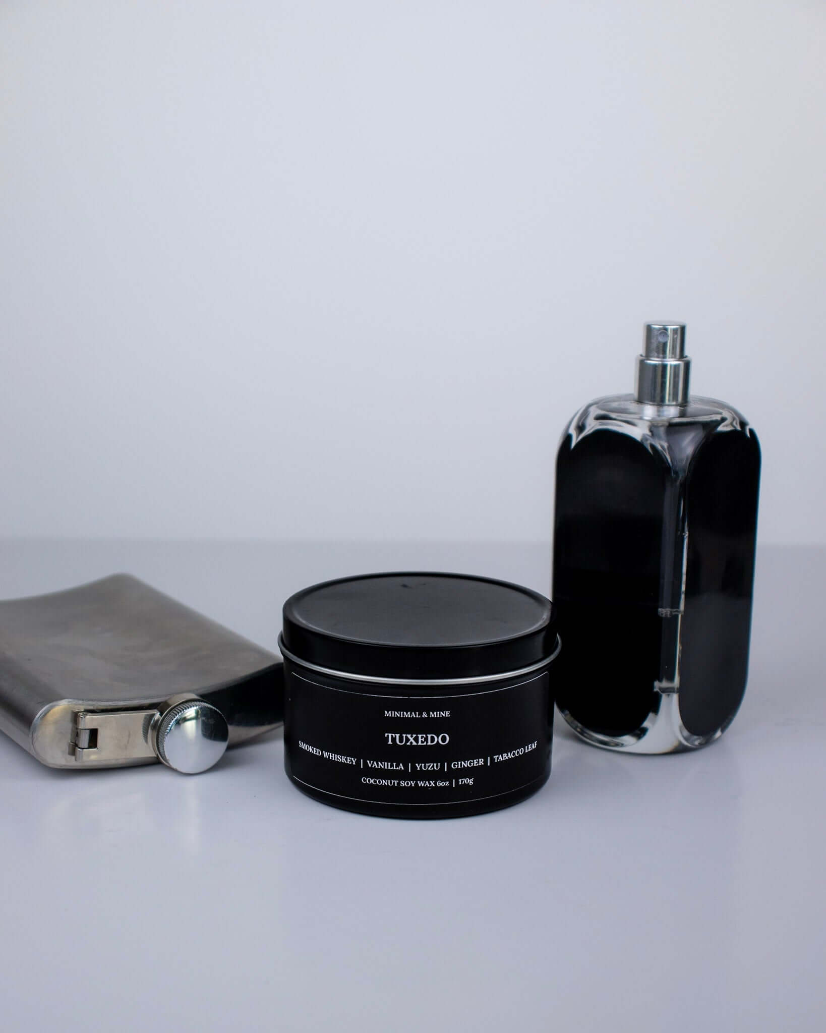TUXEDO - CANDLE TIN - Minimal & Mine