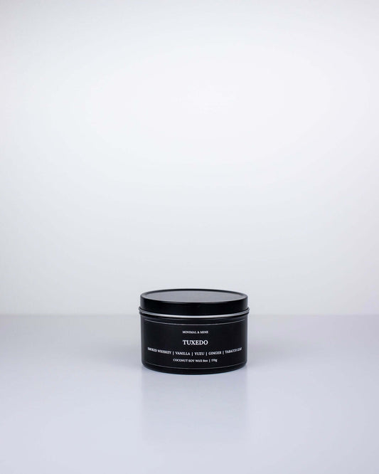 TUXEDO - CANDLE TIN - Minimal & Mine