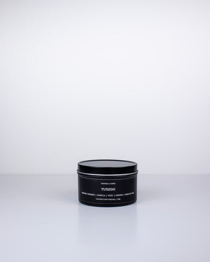 TUXEDO - CANDLE TIN